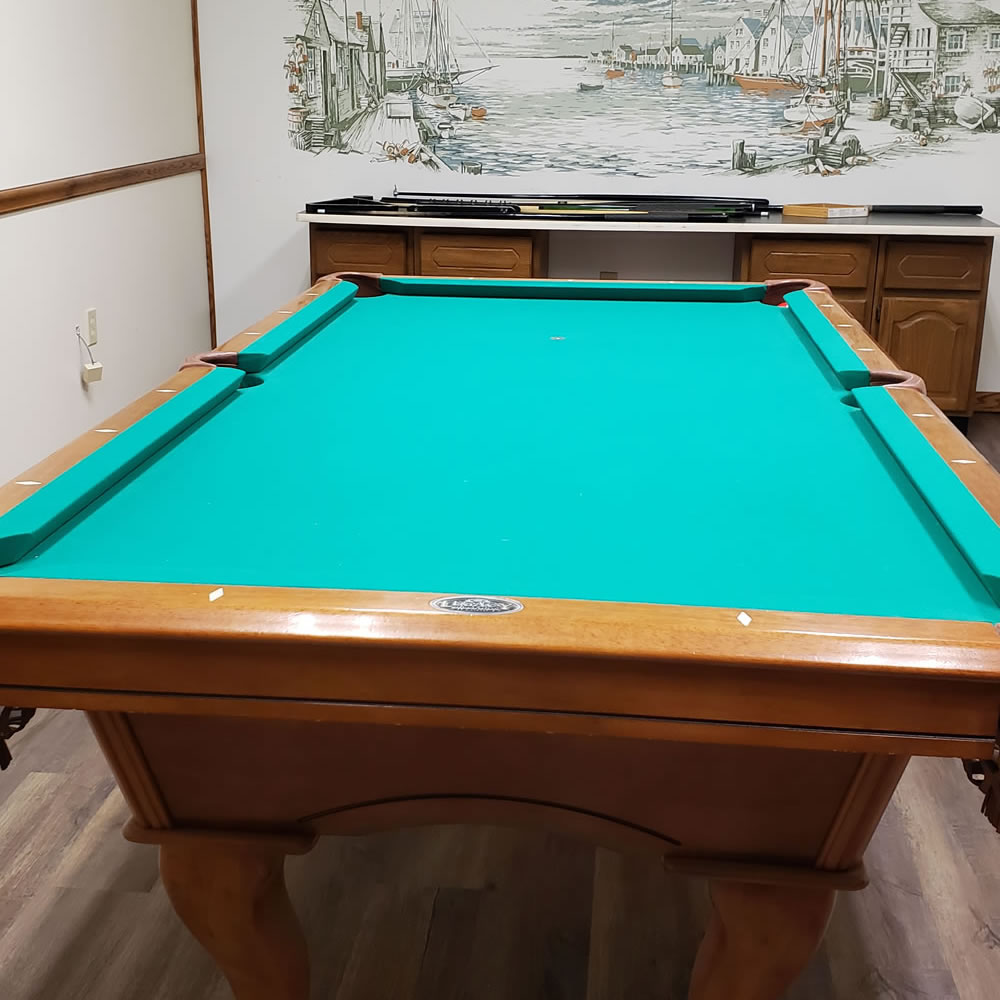 pool room front view