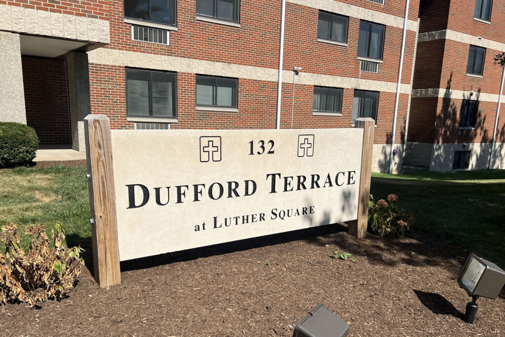 dufford terrace erie pa front sign